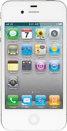 Смартфон Apple iPhone 4S 32Gb White - Магадан