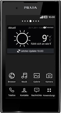 Смартфон LG P940 Prada 3 Black - Магадан