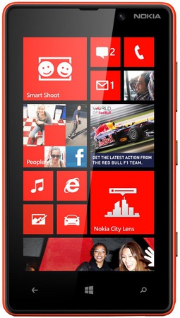 Смартфон Nokia Lumia 820 Red - Магадан