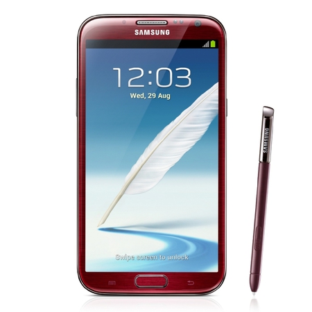 Смартфон Samsung Galaxy Note 2 GT-N7100ZRD 16 ГБ - Магадан