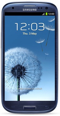 Смартфон Samsung Galaxy S3 GT-I9300 16Gb Pebble blue - Магадан